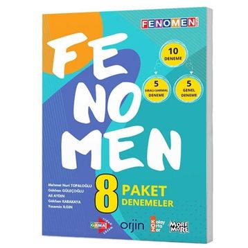 8 Fenomen 10'lu Deneme - Gama Yayınları