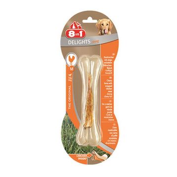 8 in 1 Delights Large 130 gr Tavuklu Köpek Kemik Ödülü