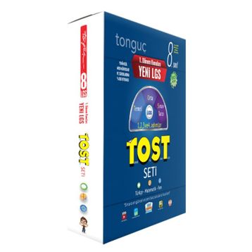 8. Sınıf 1. Dönem LGS Tost Seti Tonguç Akademi Yayınları