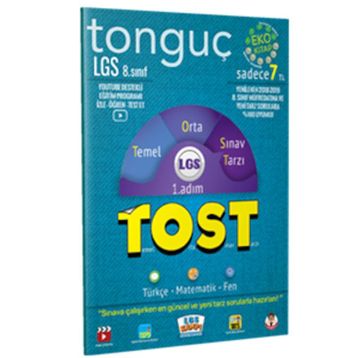 8. Sınıf 1. Dönem LGS Tost Seti Tonguç Akademi Yayınları