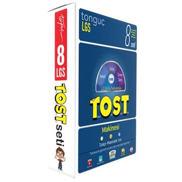 8. Sınıf 1. Dönem LGS Tost Seti Tonguç Akademi Yayınları