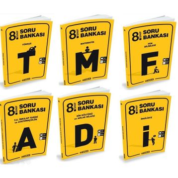 8. Sınıf 6 lı Soru Bankası Kazandıran Set-Hız Yayınları