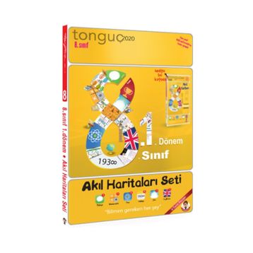8. Sınıf Akıl Haritaları Seti 8.1 Tonguç Akademi Yayınları