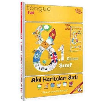 8. Sınıf Akıl Haritaları Seti 8.1 Tonguç Akademi Yayınları