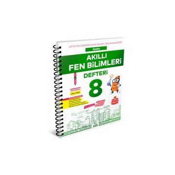 8. Sınıf Akıllı Fen Defteri Arı Yayıncılık