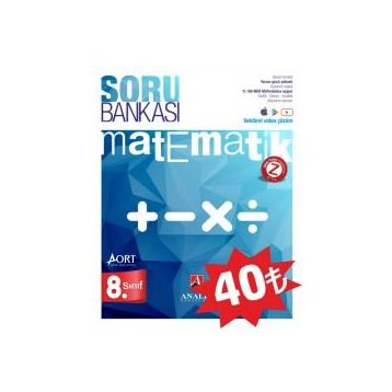 8.Sınıf Aort Matematik Soru Bankası Analiz Yayınları