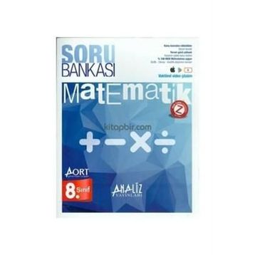 8.Sınıf Aort Matematik Soru Bankası Analiz Yayınları