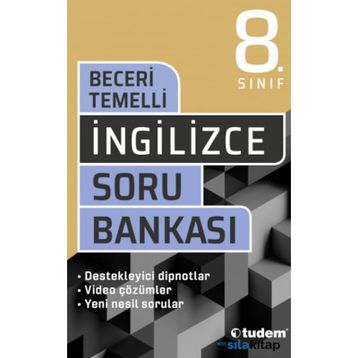 8. Sınıf Beceri Temelli İngilizce Soru BankasıNartest-Nartest Yayınları