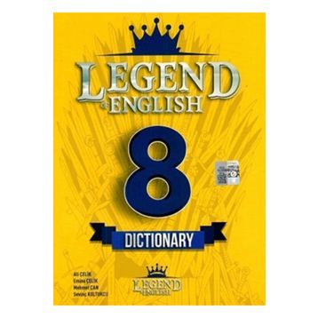 8. Sınıf Dictionary Sözlük - Legend English