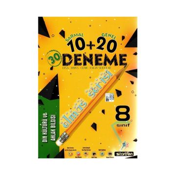 8. Sınıf Din Kültürü ve Ahlak Bilgisi 10 + 20 Elmas Serisi Deneme-Startfen Yayınları