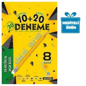 8. Sınıf Din Kültürü ve Ahlak Bilgisi 10 + 20 Elmas Serisi Deneme-Startfen Yayınları