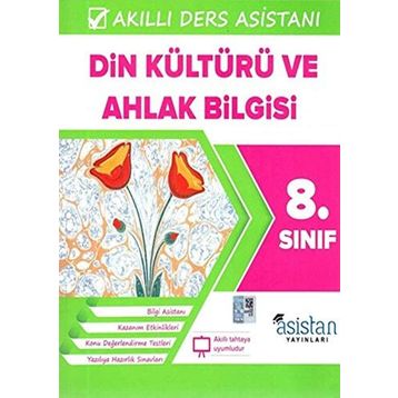 8. Sınıf Din Kültürü ve Ahlak Bilgisi Akıllı Ders Asistanı Asistan Yayınları - Asistan Komisyon