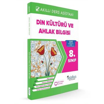 8. Sınıf Din Kültürü ve Ahlak Bilgisi Akıllı Ders Asistanı Asistan Yayınları - Asistan Komisyon
