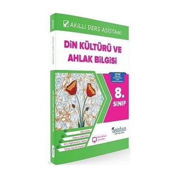 8. Sınıf Din Kültürü ve Ahlak Bilgisi Akıllı Ders Asistanı Asistan Yayınları - Asistan Komisyon