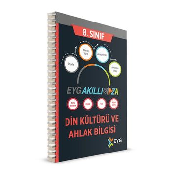 8. Sınıf Din Kültürü Ve Ahlak Bilgisi Akıllı İmza Defteri - Eyg Yayınları