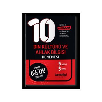 8. Sınıf Din Kültürü ve Ahlak Bilgisi Branş 10 Deneme-Tambilgi Yayınları