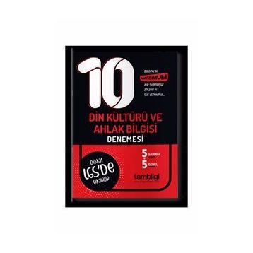 8. Sınıf Din Kültürü ve Ahlak Bilgisi Branş 10 Deneme-Tambilgi Yayınları