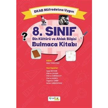 8. Sınıf Din Kültürü ve Ahlak Bilgisi Bulmaca Kitabı Rağbet Yayınları