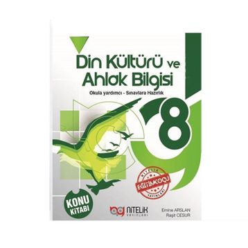 8. Sınıf Din Kültürü ve Ahlak Bilgisi Konu Kitabı Kollektif Pergel Yayınları
