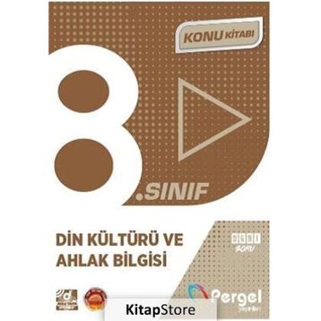 8. Sınıf Din Kültürü ve Ahlak Bilgisi Konu Kitabı Kollektif Pergel Yayınları