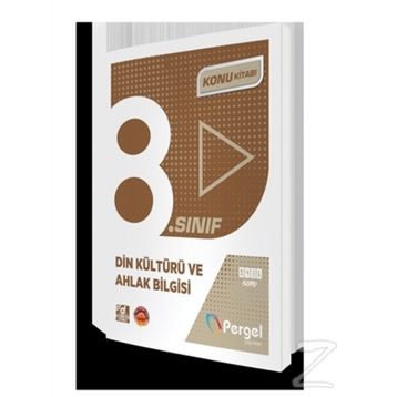 8. Sınıf Din Kültürü ve Ahlak Bilgisi Konu Kitabı Kollektif Pergel Yayınları