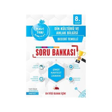 8. Sınıf Din Kültürü ve Ahlak Bilgisi Mavi Soru Bankasıı-Nartest Yayınları