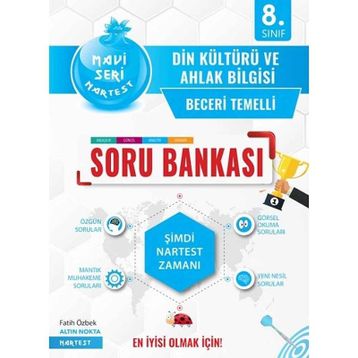 8. Sınıf Din Kültürü ve Ahlak Bilgisi Mavi Soru Bankasıı-Nartest Yayınları