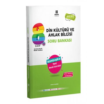 8.Sınıf Din Kültürü Ve Ahlak Bilgisi Soru Bankası Başka Yayınları