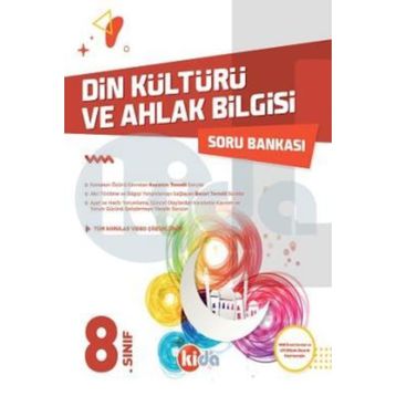 8. Sınıf Din Kültürü Ve Ahlak Bilgisi Soru Bankası-Kida Yayınları