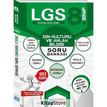 8. Sınıf Din Kültürü ve Ahlak Bilgisi Soru Bankası - kollektif