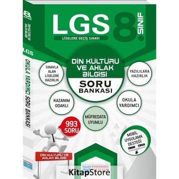 8. Sınıf Din Kültürü ve Ahlak Bilgisi Soru Bankası - kollektif