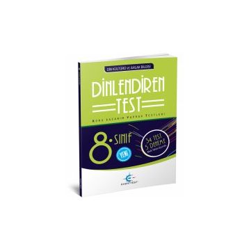 8. Sınıf Dinlendiren Test Eker Test Yayınları