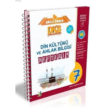 8. Sınıf DKS 4B Din Kültürü Ve Ahlak Bilgisi Defterim-Damla Yayınevi
