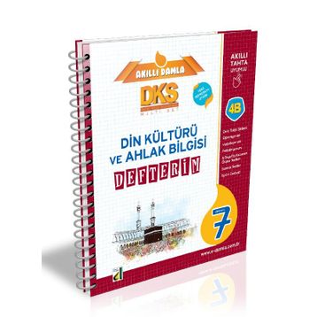 8. Sınıf DKS 4B Din Kültürü Ve Ahlak Bilgisi Defterim-Damla Yayınevi