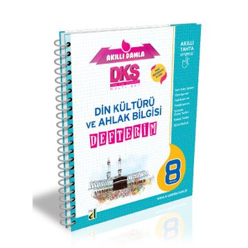 8. Sınıf DKS 4B Din Kültürü Ve Ahlak Bilgisi Defterim-Damla Yayınevi