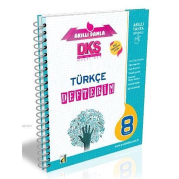 8. Sınıf DKS 4B Türkçe Defterim-Damla Yayınevi