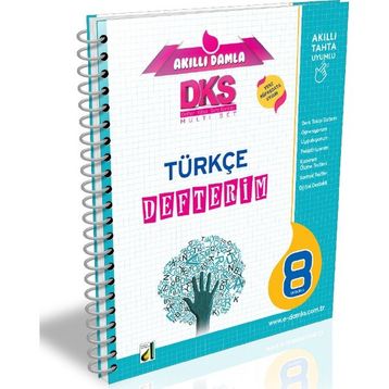 8. Sınıf DKS 4B Türkçe Defterim-Damla Yayınevi