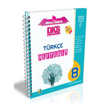 8. Sınıf DKS 4B Türkçe Defterim - Damla Yayınları