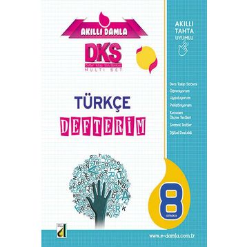 8. Sınıf DKS 4B Türkçe Defterim - Damla Yayınları