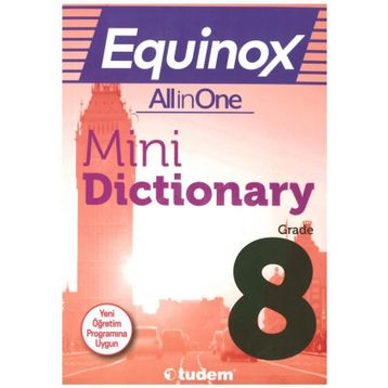 8. Sınıf Equinox All In One Mini Dictionary Tudem Yayınları