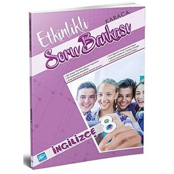 8.Sınıf Etkinlikli Soru Bankası İngilizce-Karaca Yayınları