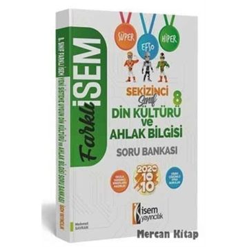8. Sınıf Farklı Din Kültürü ve Ahlak Bilgisi Soru İsem Yayınları