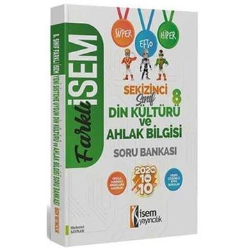 8. Sınıf Farklı Din Kültürü ve Ahlak Bilgisi Soru İsem Yayınları