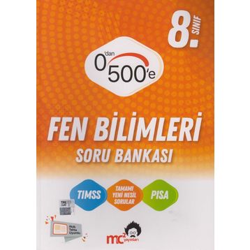 8. Sınıf Fen Bilimleri 0 dan 500 e Soru Bankası-Mc2 Yayınları