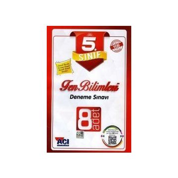 8. Sınıf Fen Bilimleri 5 Genel Deneme Sınavı - Komisyon
