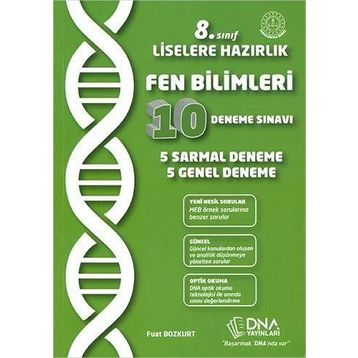 8. Sınıf Fen Bilimleri 5 Genel Deneme Sınavı - Komisyon
