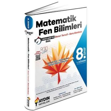 8.Sınıf Fen Bilimleri Beceri Temelli Soru Bankası Aydın Yayınları