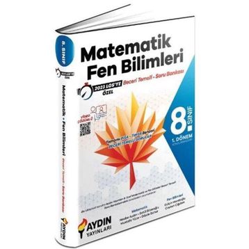8.Sınıf Fen Bilimleri Beceri Temelli Soru Bankası Aydın Yayınları