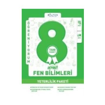 8. Sınıf Fen Bilimleri Depar Yeterlilik Paketi - Bilfen Yayınları