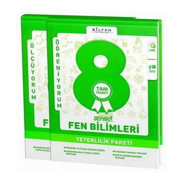 8. Sınıf Fen Bilimleri Depar Yeterlilik Paketi - Bilfen Yayınları